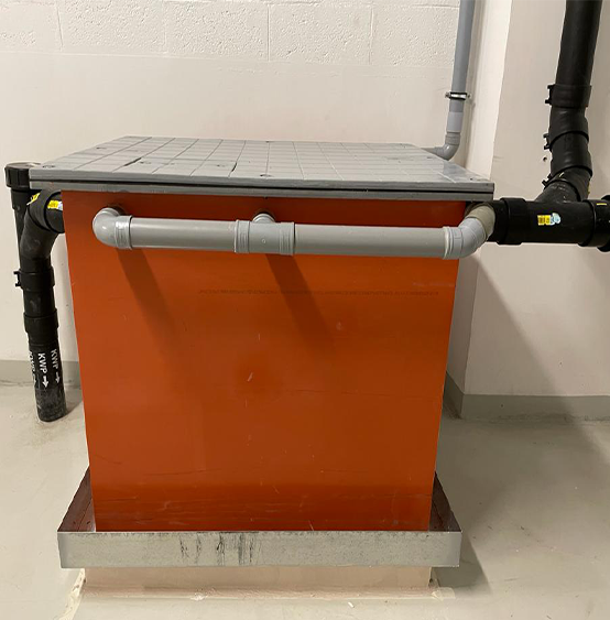 grease trap installation image