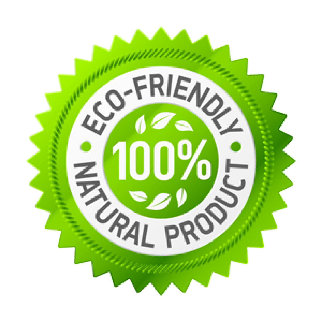 100% Eco-friendly icon image