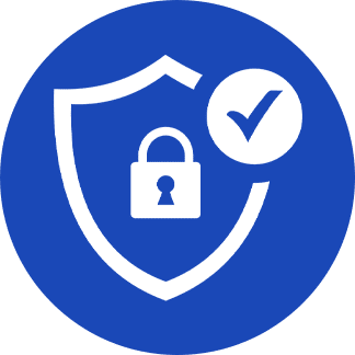 safe and secure icon image