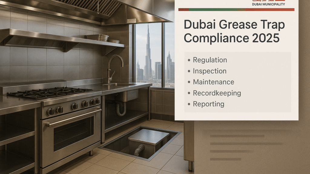 Grease Trap Cleaning Regulations in Dubai