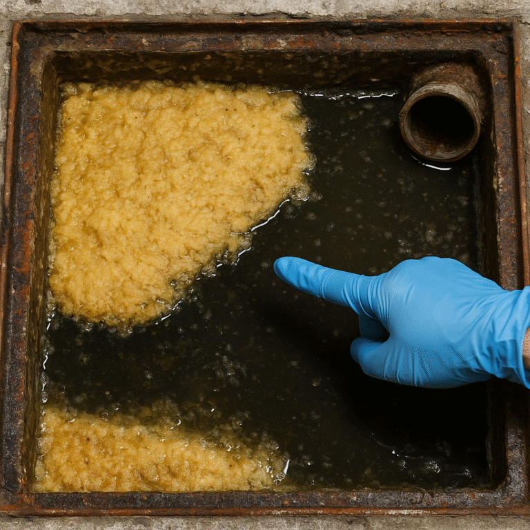 Grease Trap Overflow