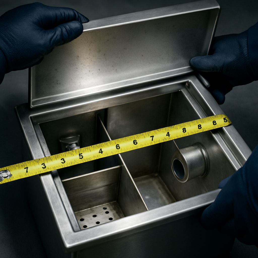 Grease Trap Sizing Guide