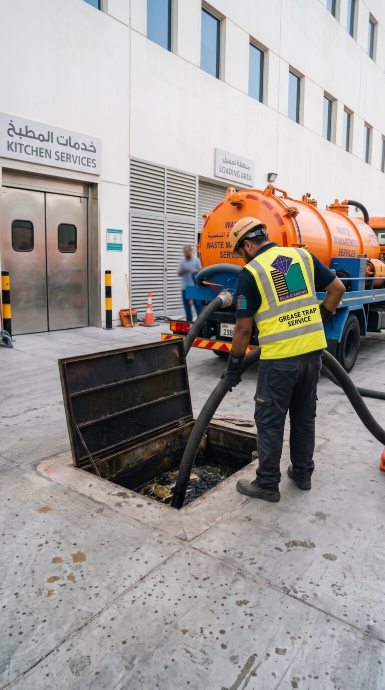 Grease Trap Maintenance for Hospital Kitchens in UAE: Best Practices & Compliance Guide