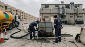 Grease Trap Cleaning for Labor Camp Kitchens in UAE