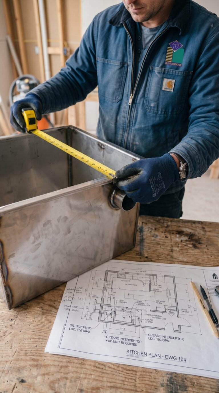 For new kitchens, grease traps should be cleaned every 2–4 weeks depending on usage. Regular cleaning prevents foul odors, overflow, and plumbing issues, and ensures compliance with Sharjah Municipality hygiene standards.